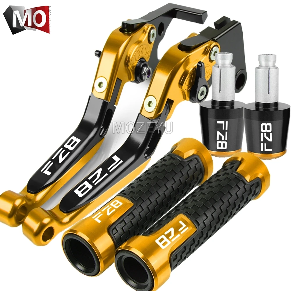 

For Yamaha FZ8 FZ-8 2011 2012 2013 2014 2015 2016-2020 Motorcycle Adjustable Folding Brake Clutch Levers & Handle Grips ends set
