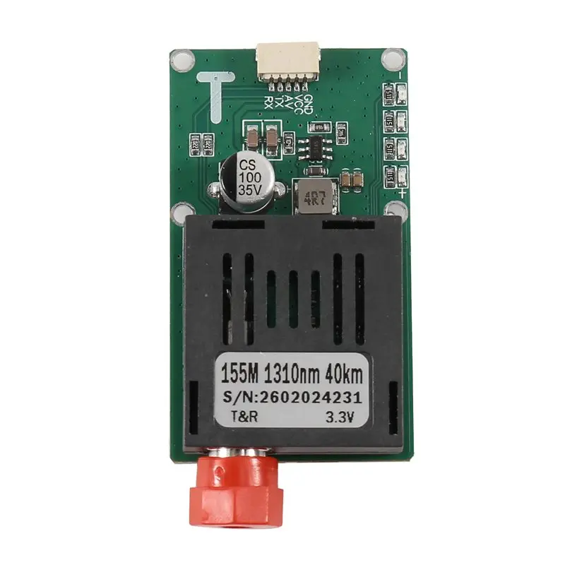 Módulo Transceptor Óptico TTL de 40KM con Puerto de Fibra Óptica FEDI-FC, CRSF/UART/SUBS, Equipo Terminal Óptico FC Específico para Drones TX