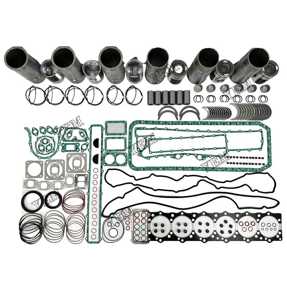 D6CA Overhaul Rebuild Kit With Gasket Set Bearing For Hyundai Engine Spare Parts