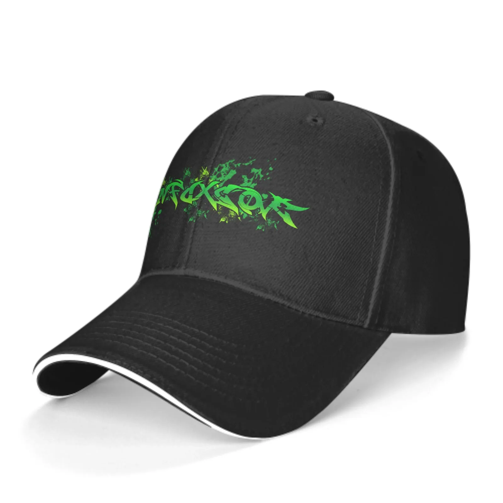 

Green Graffiti Men Women Baseball Cap Four Seasons Outdoor Fishing Hat Adjustable Hip Hop Castette For Outdoor Travelling