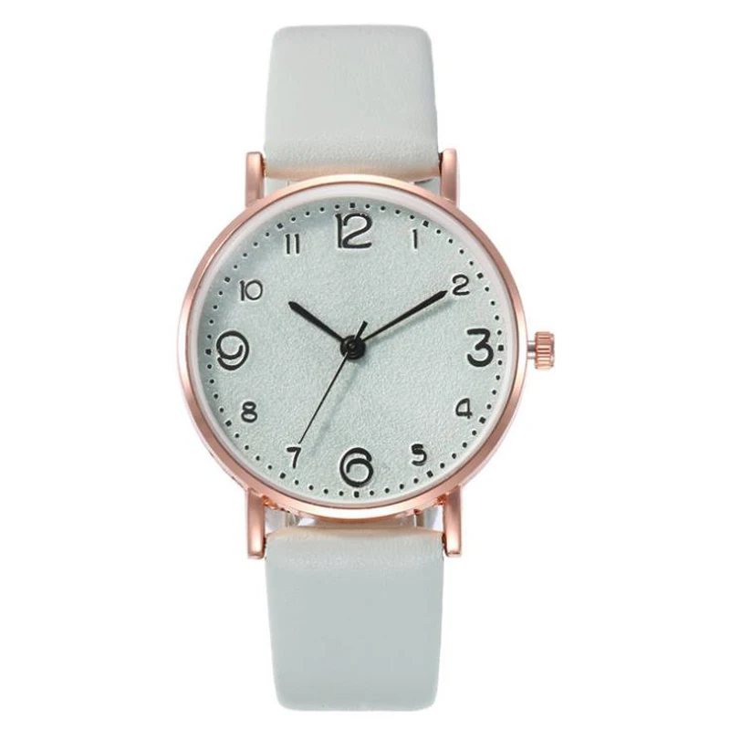 New Women Watch Luxury Casual Exquisite Leather Belt Watches With Fashionable Simple Style Quartz WristWatch Reloj Mujer