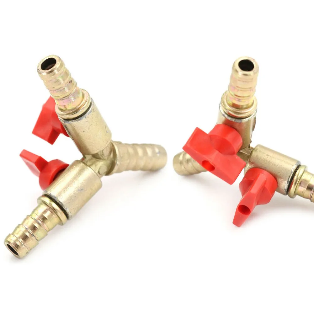 This Y Type Brass Shut Off Ball Valve is Perfectly Designed to Tighten Hoses in Multiple Applications Size 8mm