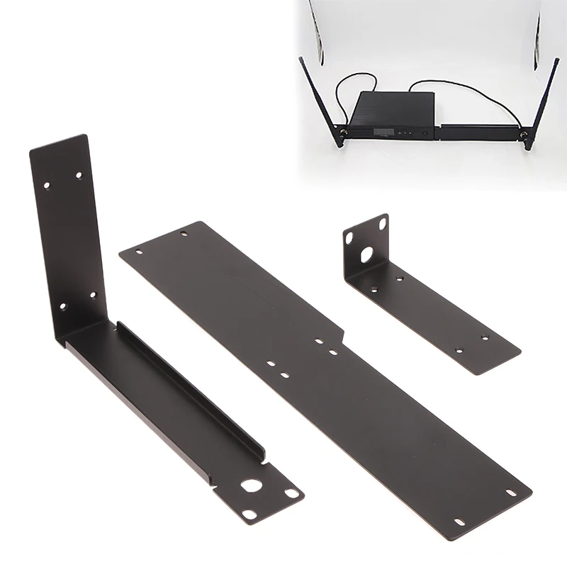 1Set Metall Rackmount Rack Rahmen Für Drahtlose Mikrofon System Empfänger Kompatibel Mit QLXD QLXD4 ULXD ULXD4 SLXD Modelle