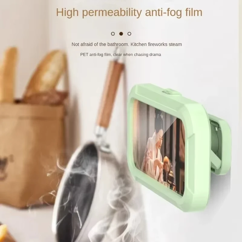 Xiaomi Waterproof Shower Phone Holder Rotation Angle Adjustable Telescoping Wall Mount Stylish Phone Holder for Bathroom