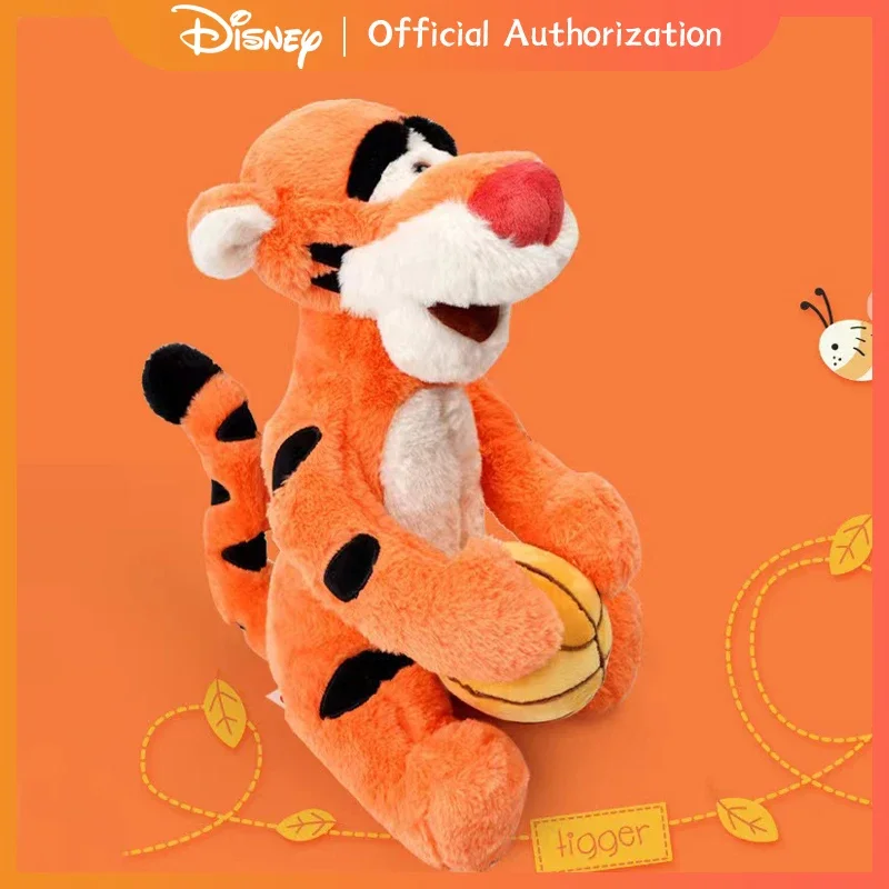 30CM New Disney Winnie The Pooh Limited Edition Tigger Plush Toy Cute Cartoon Animal Doll Anime Memorable Souvenir Birthday Gift