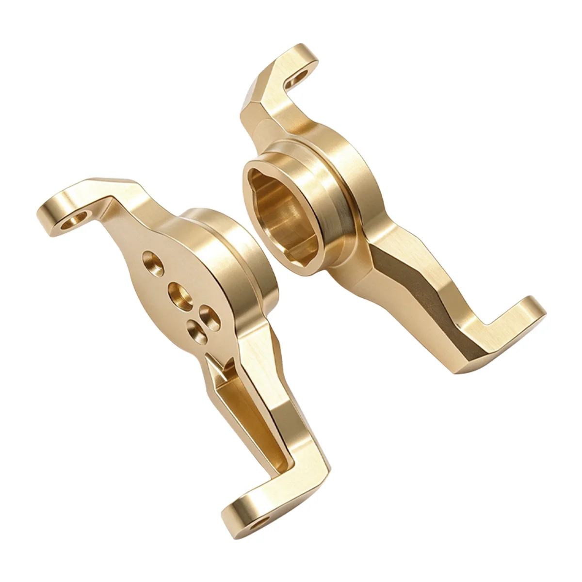 RC Car Brass Upgraded Front Axle C-Seat Fit For HUANGBOTOYS 1/10 R1001 R1011 Full Scale Remote Control Car Accessories