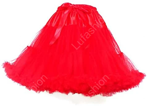 Women Multi-Layer Pleated Ballet Dance Short Tutu Skirt Puffy Drawstring Waist Hoopless Petticoat Underskirt