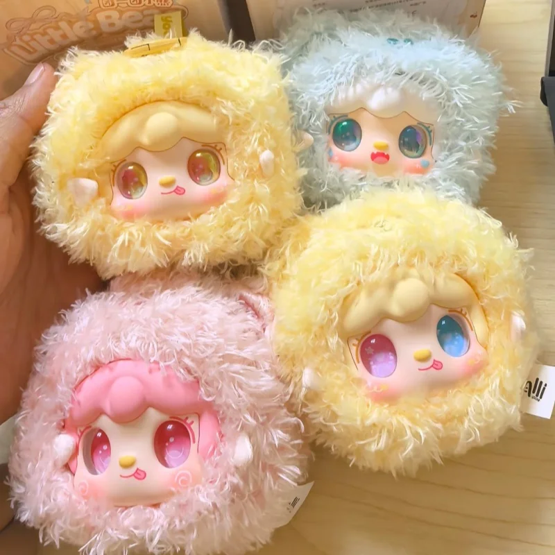 

Genuine Yooki V9 Little Bear Series Blind Box Kawaii Vinyl Face Plush Doll Bag Pendant Decor Collection Surprise Girls Gift