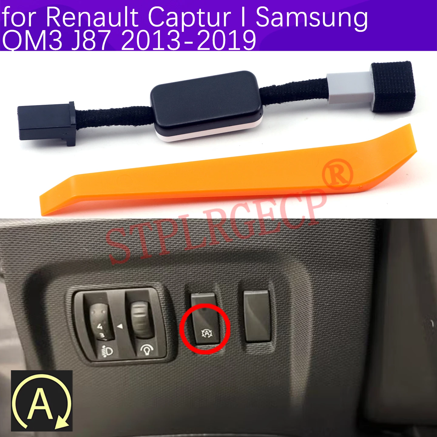 For Renault Captur I Samsung QM3 J87 2013-2019 Car Automatic Stop Start Engine System Off Device Control Sensor Accessories