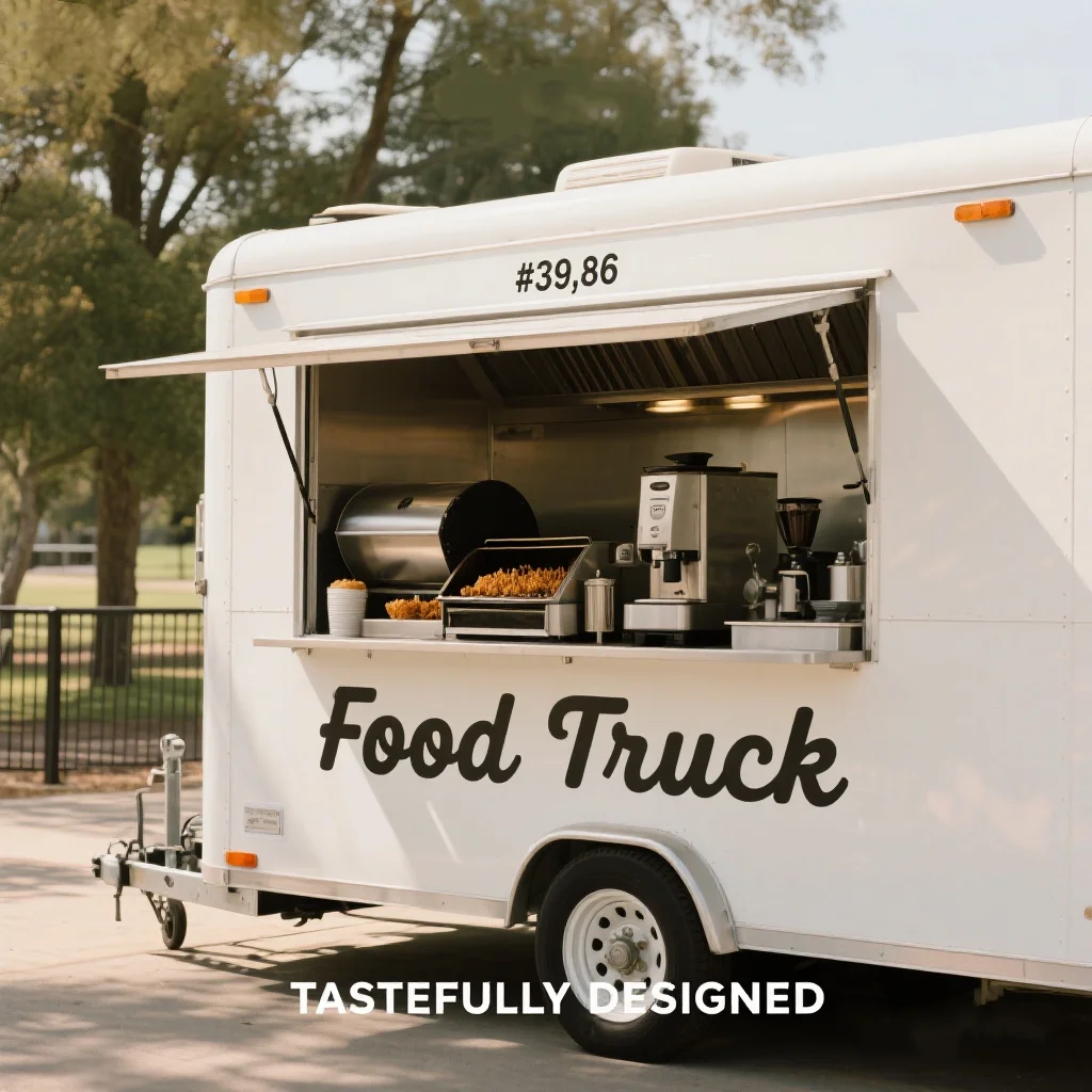 

Square Europe Standard Mobile Hot Dog Ice Cream Cart Food Truck Mobile BBQ Coffee Catering Trailer Food Trailer