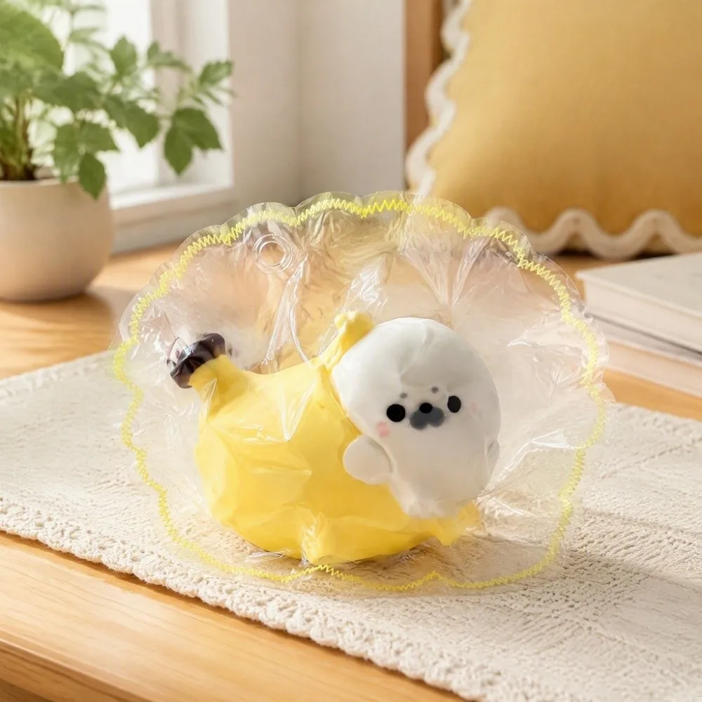 Kawaii Banana Seal Squishy Soft Slow Rebound Cute Animal Squeeze Slow Rising Butter Texture Mini Fidget Pinch Home Office