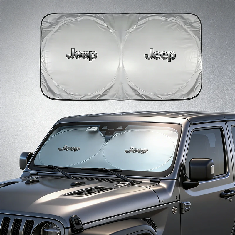 Car Windshield Sun …