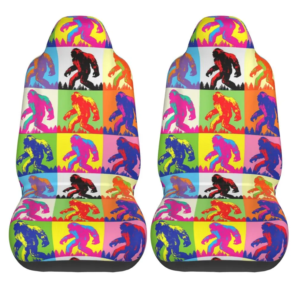 Bigfoot Returns Car Seat Cover 2PCS Protective Cover Suitable for All Vehicle Models SUVs, Trucks, Car Seat Protector