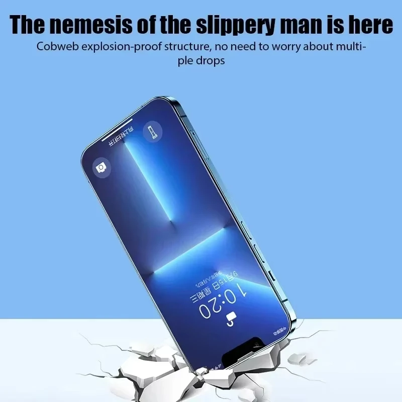 3 قطعة ماتي الزجاج المقسى آيفون 17 برو 14 13 15 11 12 16 برو ماكس 17 الهواء XS X XR SE 2020 7 8 زائد متجمد حامي الشاشة