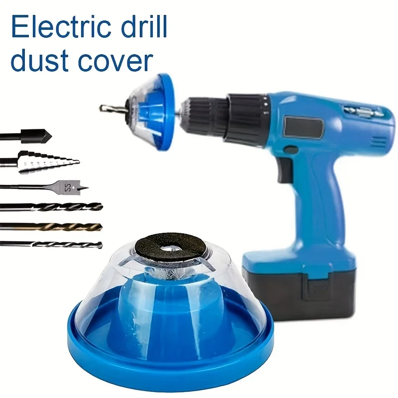 Drill Dust Cover Wall Punching Dust Collector Anti-dust Bowl for Impact Drill Wood Concrete Drilling Tool
