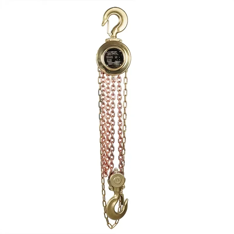 CE Certified New Hand Chain 1T 2T 3T 5T Explosion Proof Hoist Chain Block