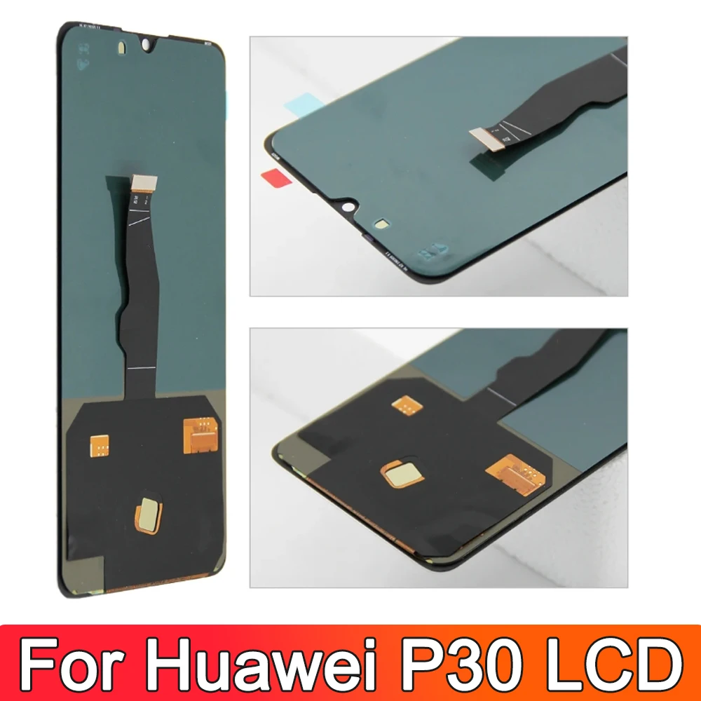 High quality P30 LCD Screen For Huawei P30 LCD ELE-L04 ELE-L29 ELE-L09 Touch Display Screen Replacement Digitizer Parts Assembly