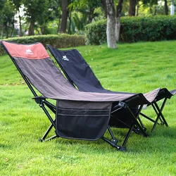 Silla plegable de oficina para el almuerzo, silla de salón para acampar al aire libre, almacenamiento portátil, respaldo, ocio, playa, pesca