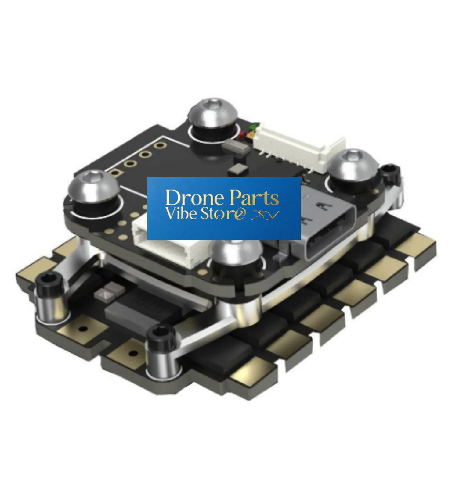 Drone PartsTBS Lucid FC Pro FC&ESC Stack MCU AT32F435RMT7 288MHz MPU-6000 39.5mm*16mm For FPV Freestyle Drones