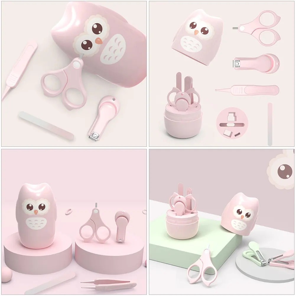 

Набор для ухода за ногтями младенцев: 1 комплект, эргономичная ручка, удобный захват для безопасной стрижки, маникюрный набор для малышей