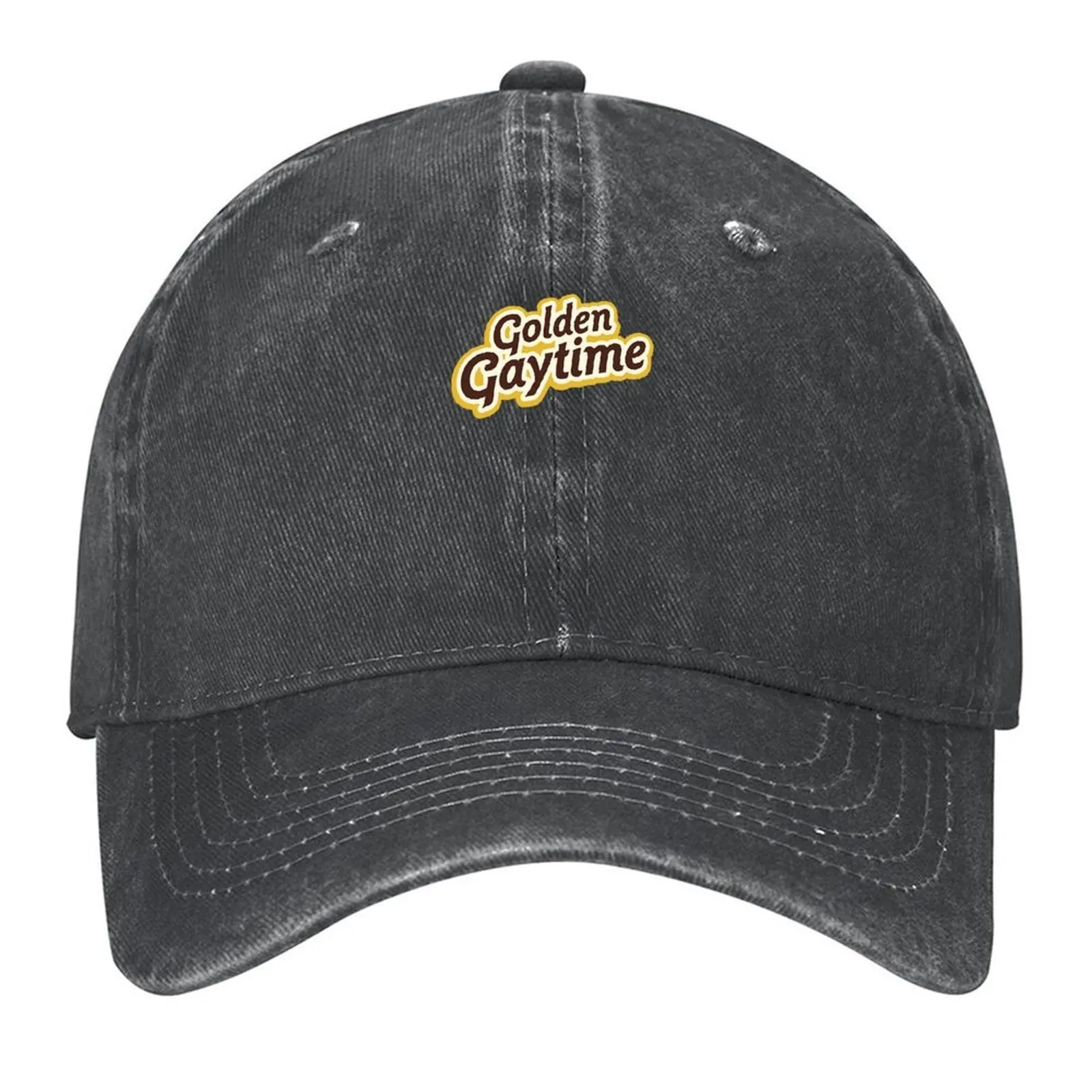 

Golden Gaytime Baseball Cap birthday Hat Man Luxury Hat Beach Golf Hat Man Boy Women's
