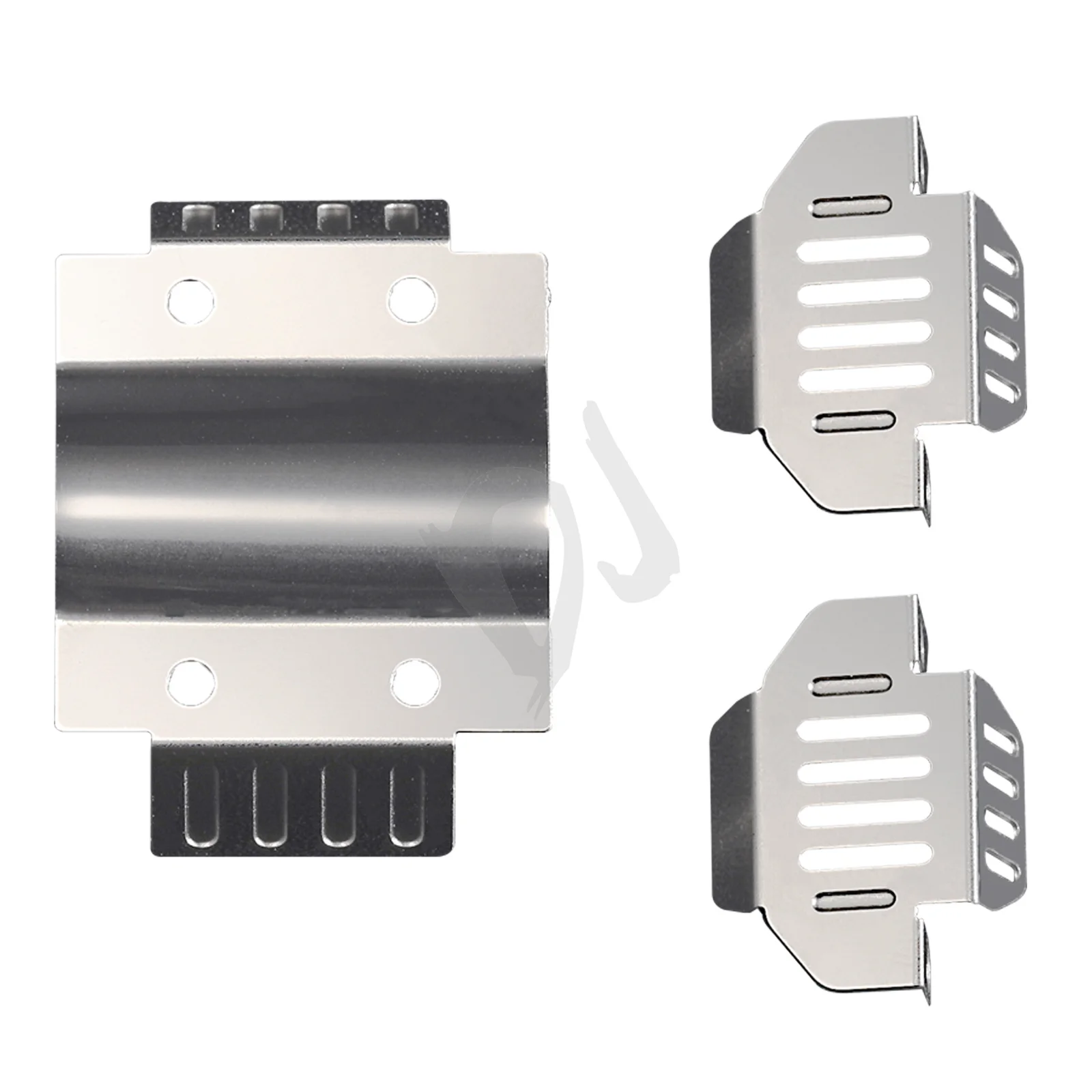 Запчасти, металлическая броня шасси для FMS FCX24, универсал, 1/24, мини-радиоуправляемая модель автомобиля, аксессуары для модернизации гусеничного автомобиля