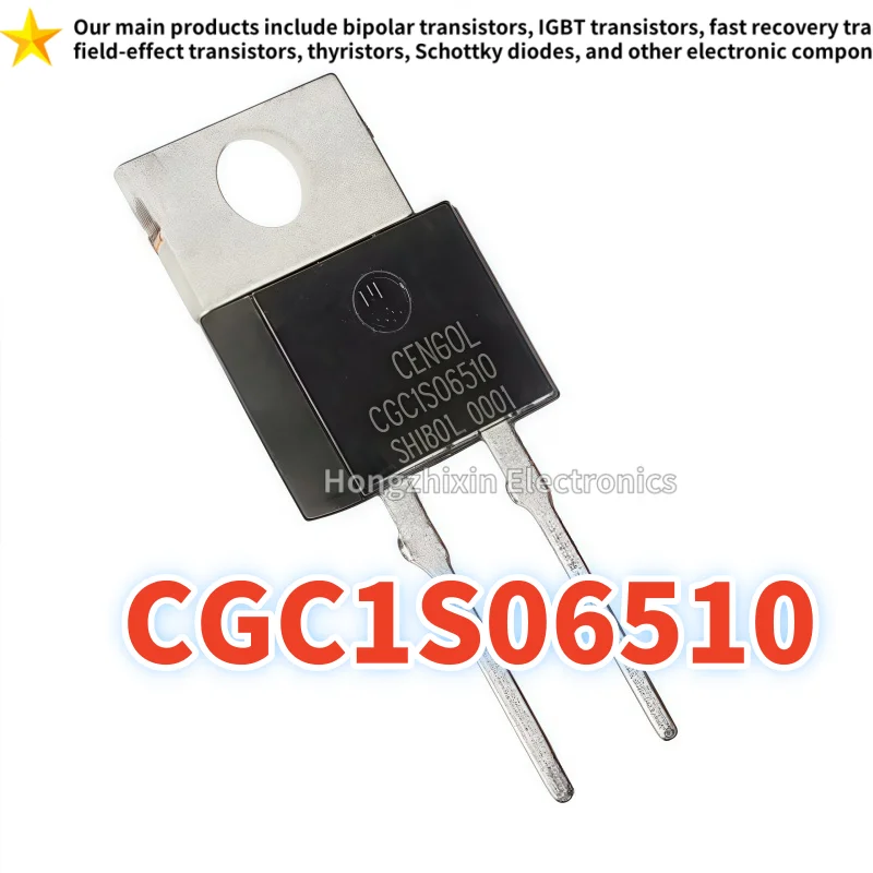 

Диод Шоттки 10 шт. CGC1S06510 10A650V TO220-2PIN