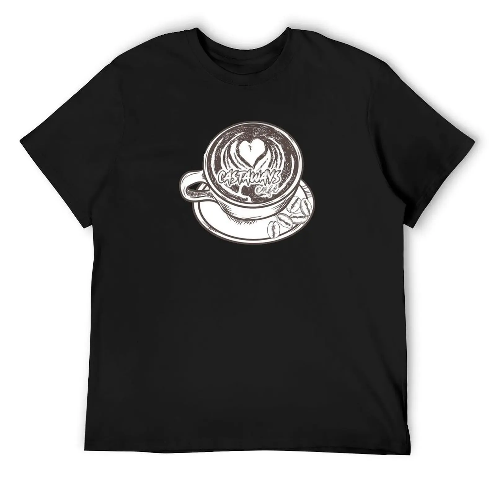 

Castaway Cafe 2022 T-Shirt boys animal print rapper graphic tees essential t shirt T-shirt men