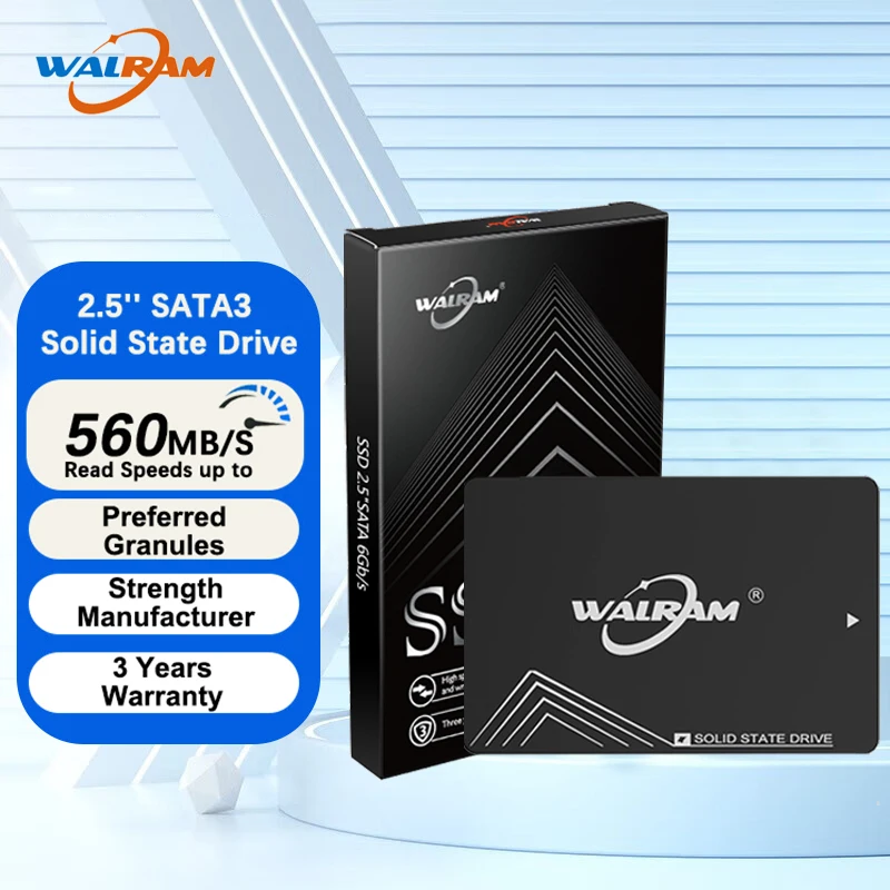 Warram 512gb ssd 1tb 2.5 sata 3 ssd 256gb 240gb 480gb disco rígido do portátil 128gb 120gb unidade de estado sólido sata3 hdd para pc desktop