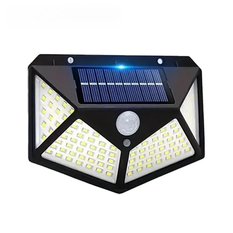 Solar Lights Outdoor 100 LED 3 Lighting Modes Motion Sensor Wall Lamp IP65 Waterproof Solar Powered Wall Lights - Image 5