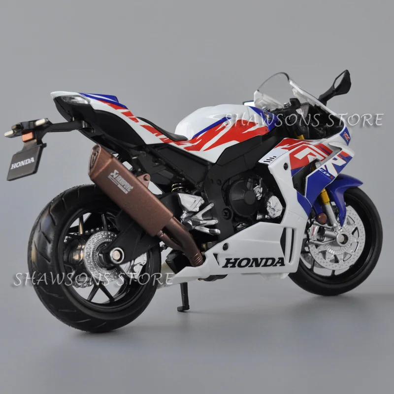 1:12 Scale Diecast Motorcycle Model Toys Honda CBR1000RR-R Fireblade Sport Bike Miniature Replica Collectible