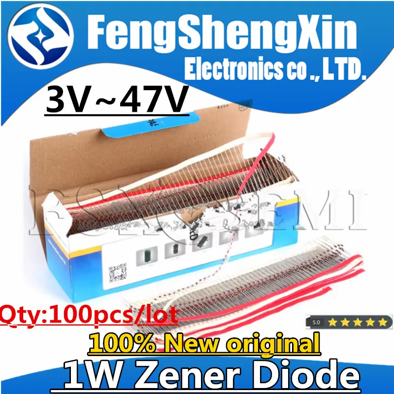 100Pcs 1W Zener Dio…