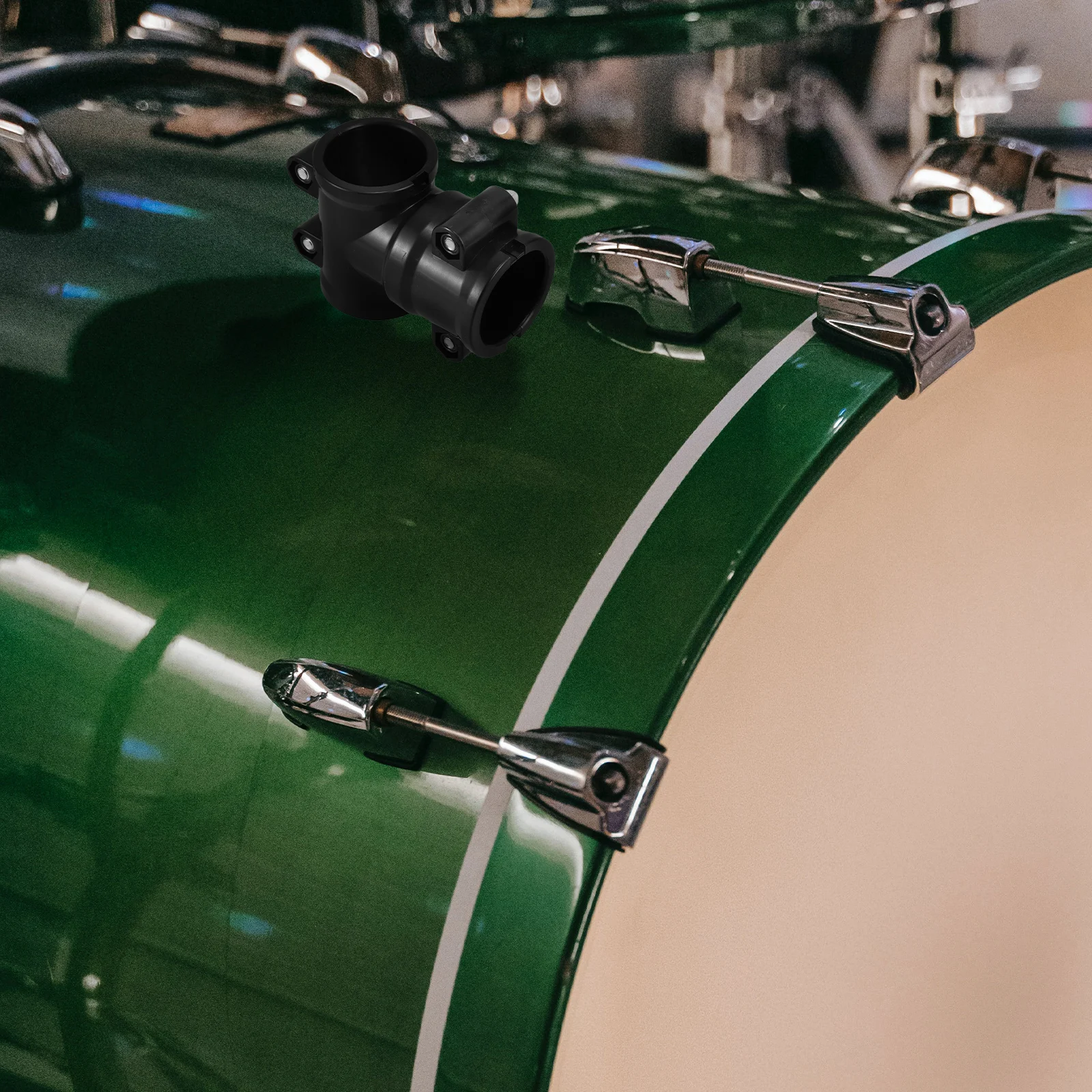 

1pcs Electric Drum Tube Clamp Rack Right Angle Plastic Frame Connection Adjustable DrumBracket Stand Durable Material Wide