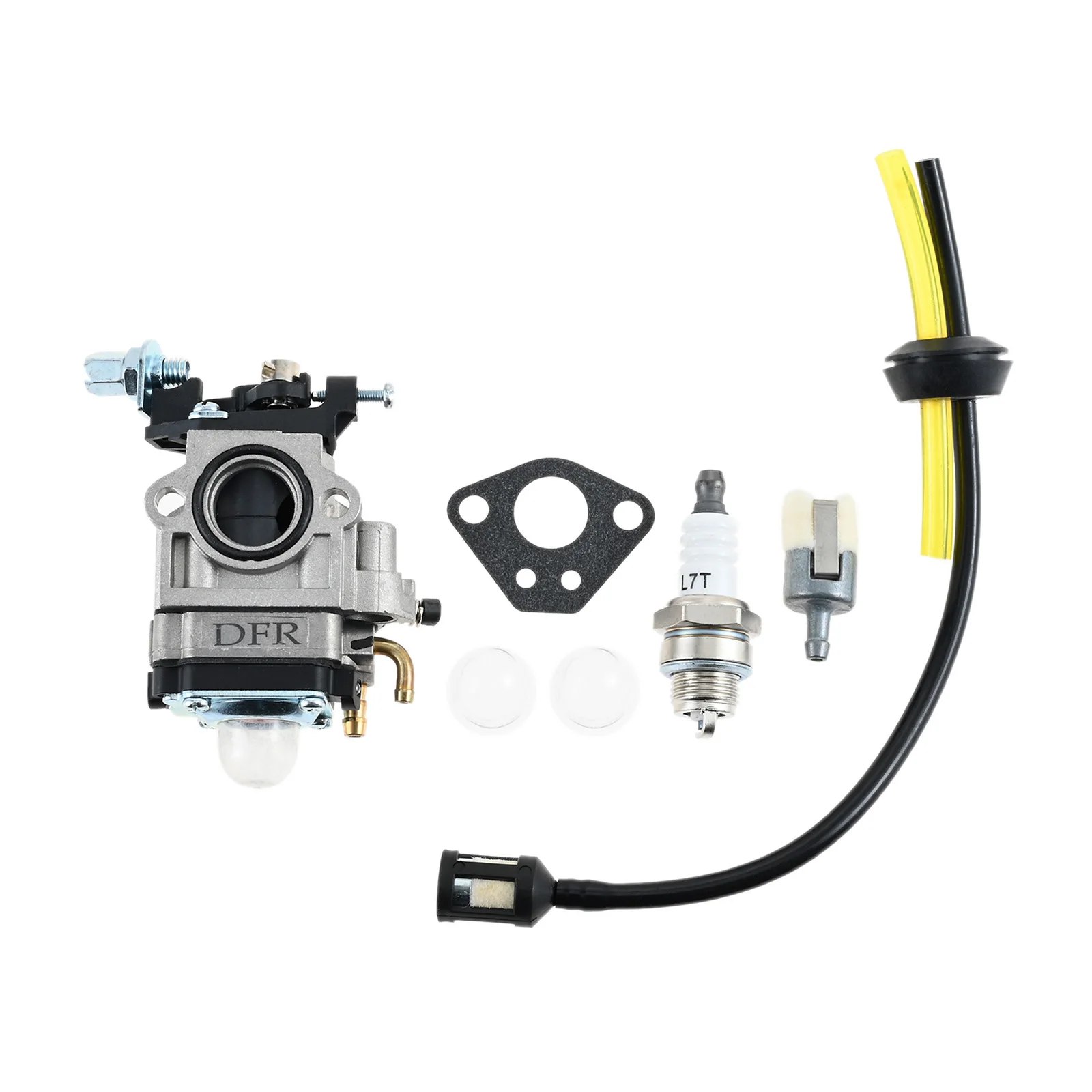 1 Set Carburetor Kit Fit for Harbor Freight Predator 52cc Earth Auger 56257 57341 Carburetor Carb Replacement Parts