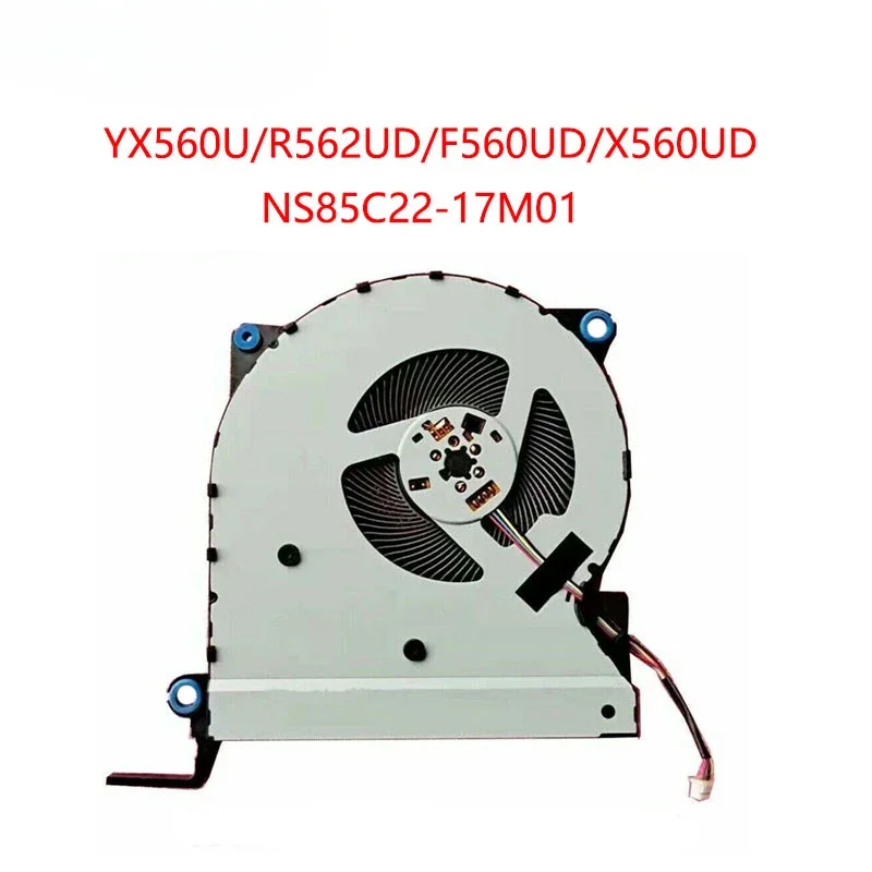 Replacement Laptop New CPU Cooling Cooler Fan For ASUS YX560U R562UD F560UD X560UD NS85C22-17M01 12297366-00 DC5V 0.50A