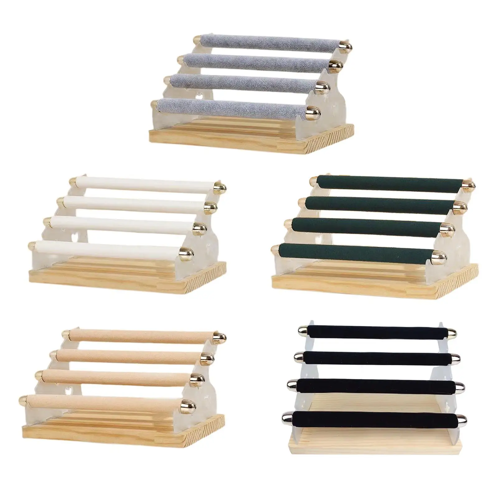 

Rings Display Stand Jewelry Rack Showcase Modern Detachable Portable Jewelry