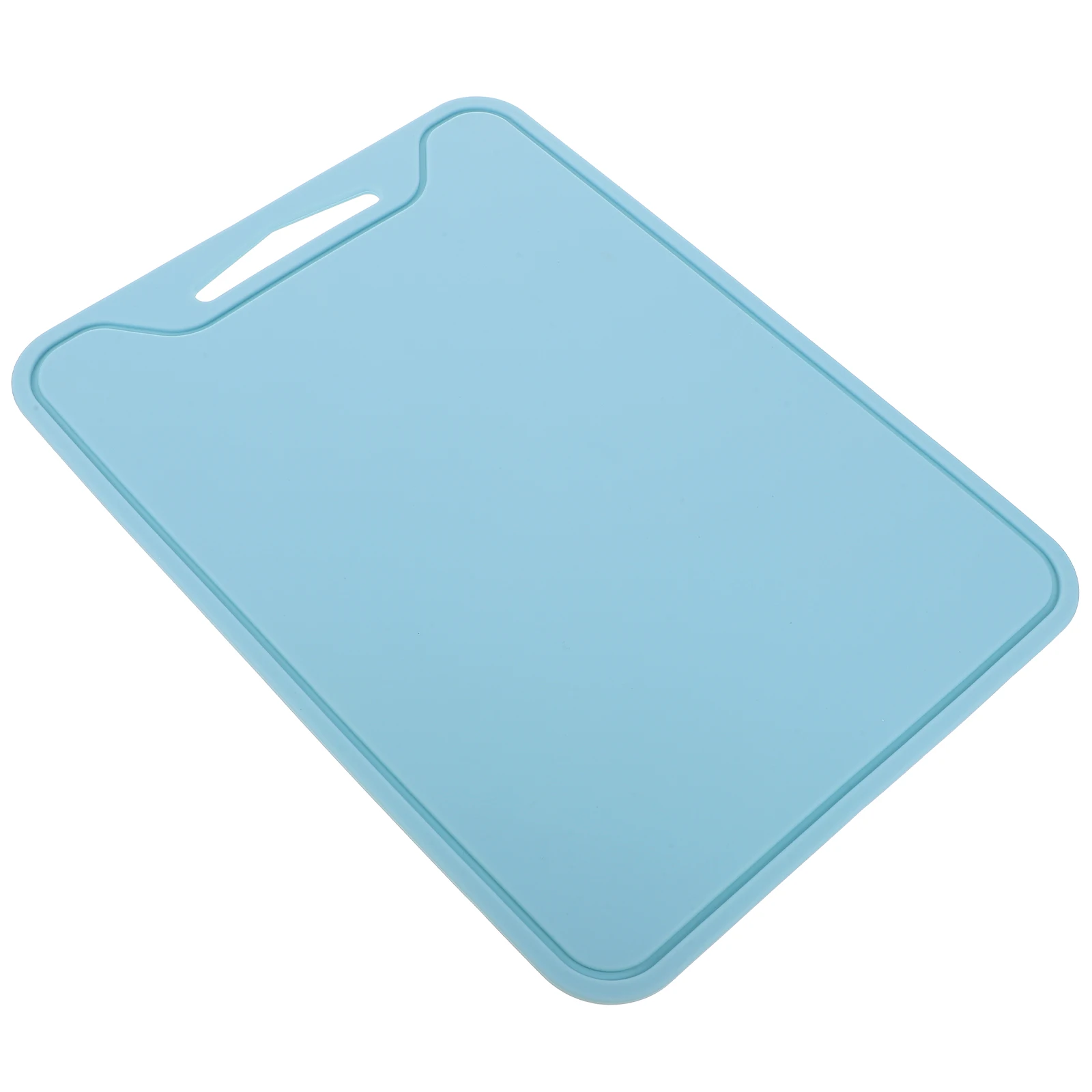 

Silicone Cutting Foldable Kitchen Supplies Blue Anti Skid Hanging Household Cutting Board Vegetable Meat Fruit Fish chopping