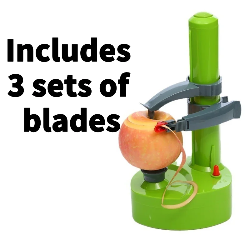 Multifunctionele elektrische schiller Automatische groente- en fruit-schilmachine Roestvrijstalen mes Appel Aardappel Keukenmes
