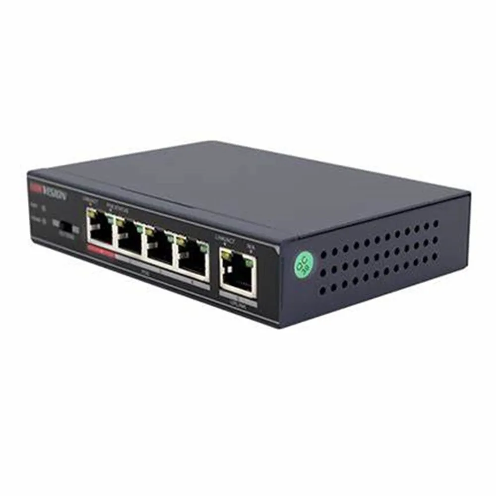 

Hik DS-3E0105P-E/M 4 Port Fast Ethernet Unmanaged POE Switch