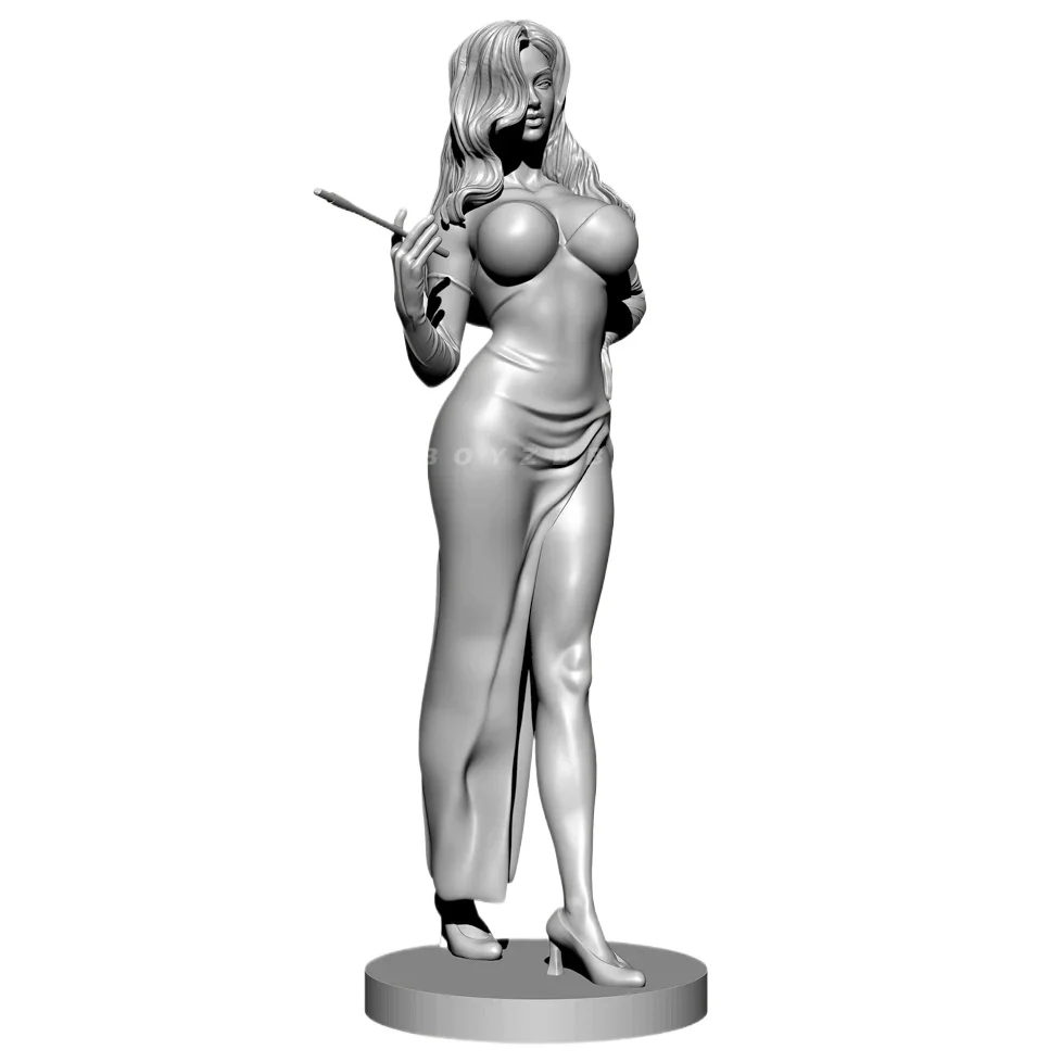 

50mm 75mm Resin model kits figure beauty colorless and self-assembled （3D Printing ） TD-4426/3D