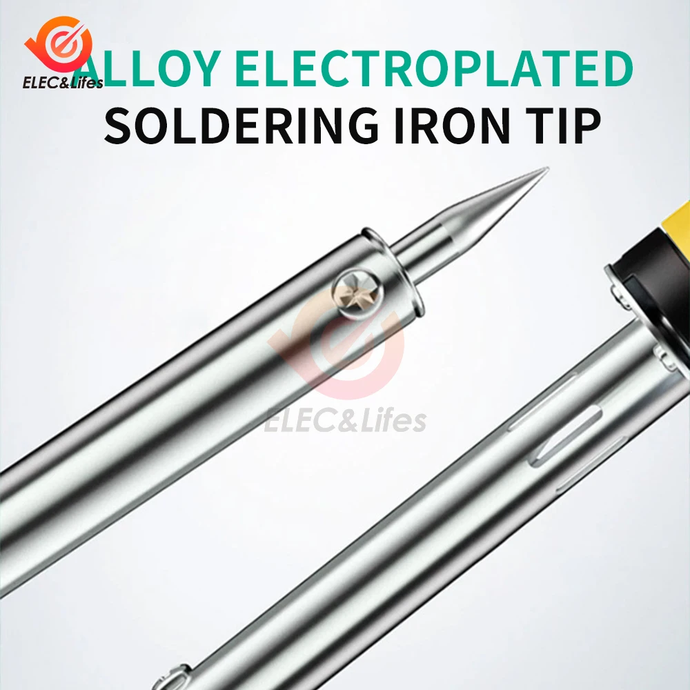 Soldering Iron 110V 220V 60W Adjustable Temperature Electric Solder Iron Rework Station Handle Heat Pencil Welding Repair Tools