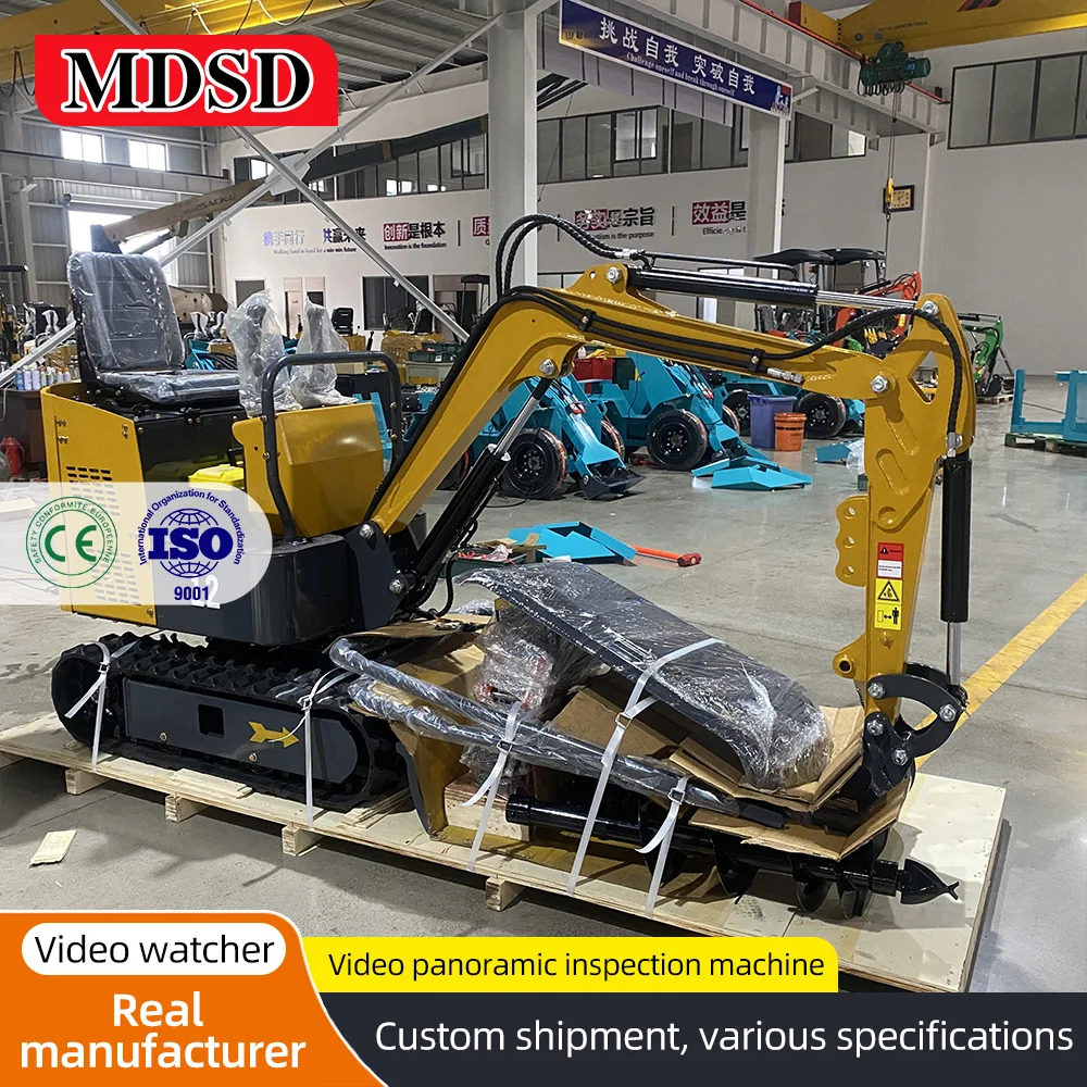 Excavator Mini 1,5 Ton Kustom, Pengiriman DDP, EPA Euro 5, Penggali Kecil Pertanian, Grosir Penggali Diesel Mini Berkualitas Tinggi