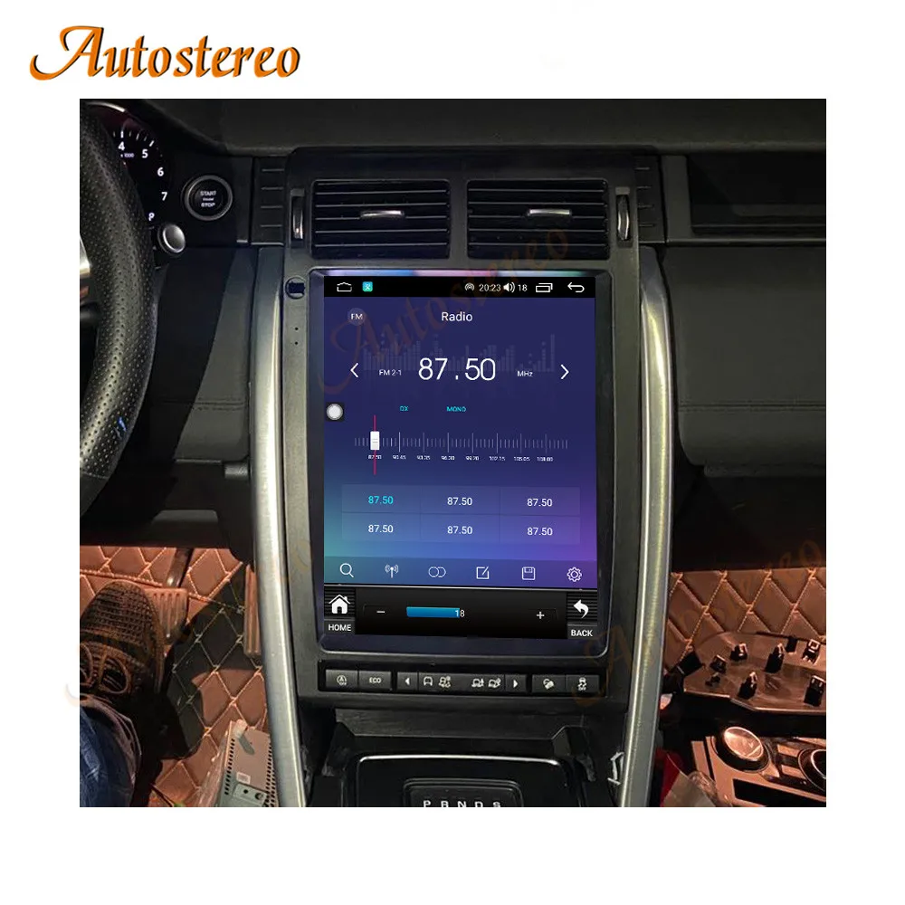 Autoradio Android 12.0, 8 go/256 go, Navigation GPS, unité centrale multimédia, stéréo, pour voiture Land Rover Discovery 5 (2015 – 2019), Tesla