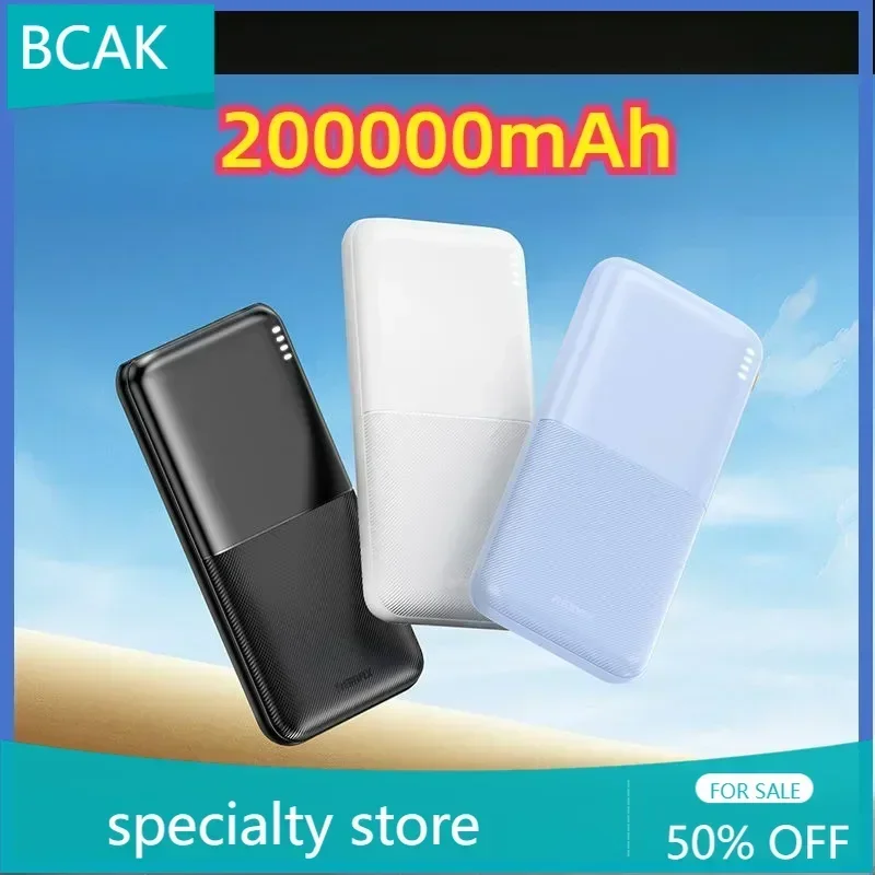 BCAK  flagship store Power Bank 20000mAh 10,000 Large Capacity Durable Fast Charging Mobile Power Supply outdoor