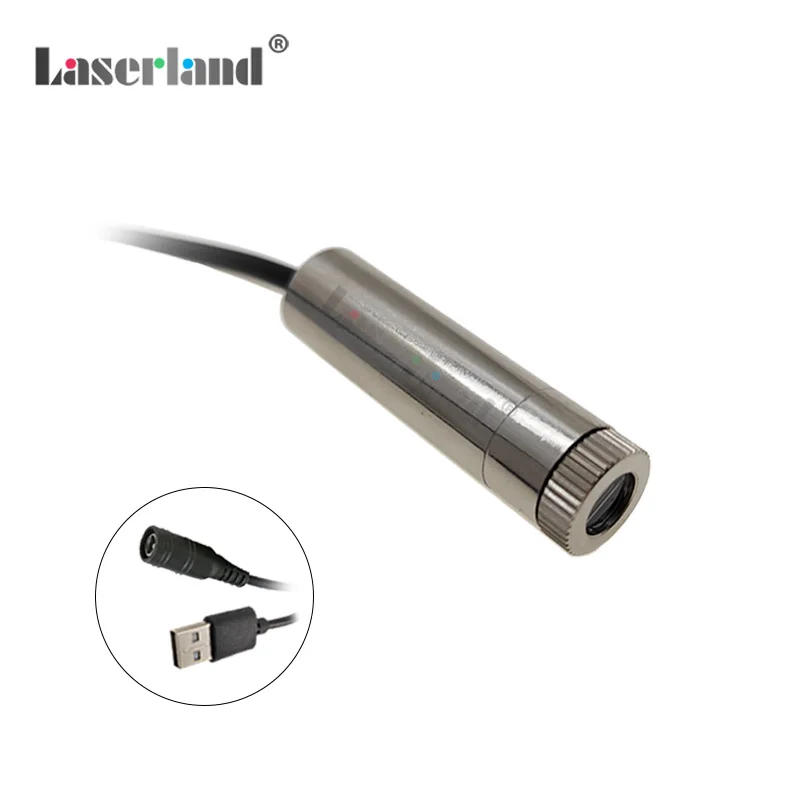 1245 300Mw 808nm Ir Infrarood Lijn Focussable Laser Diode Module