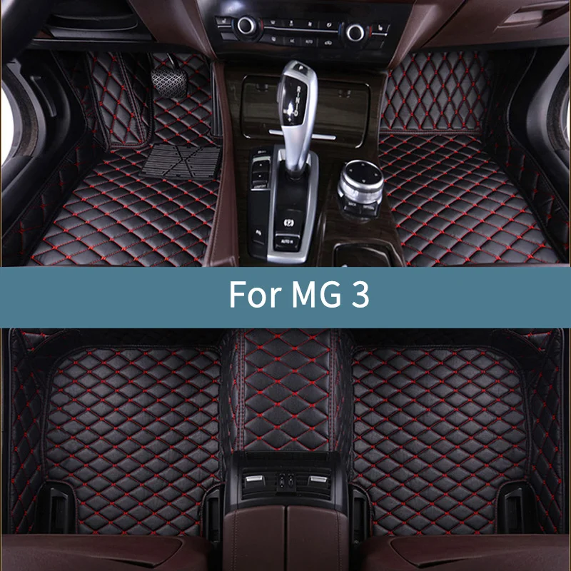 

Car Floor Mats For MG 3 2020 2021 2022 2023 2024 Waterproof Full Set Floor Mats For Cars Accessories