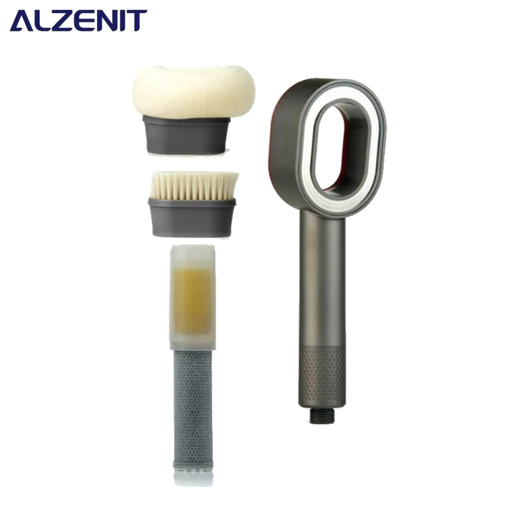 

Насадка для душа с фильтрующим элементом из углеродного волокна Массажная насадка с насадкой-щеткой Красота Насадка для душа для ухода за волосами Аксессуар для насадки для душа