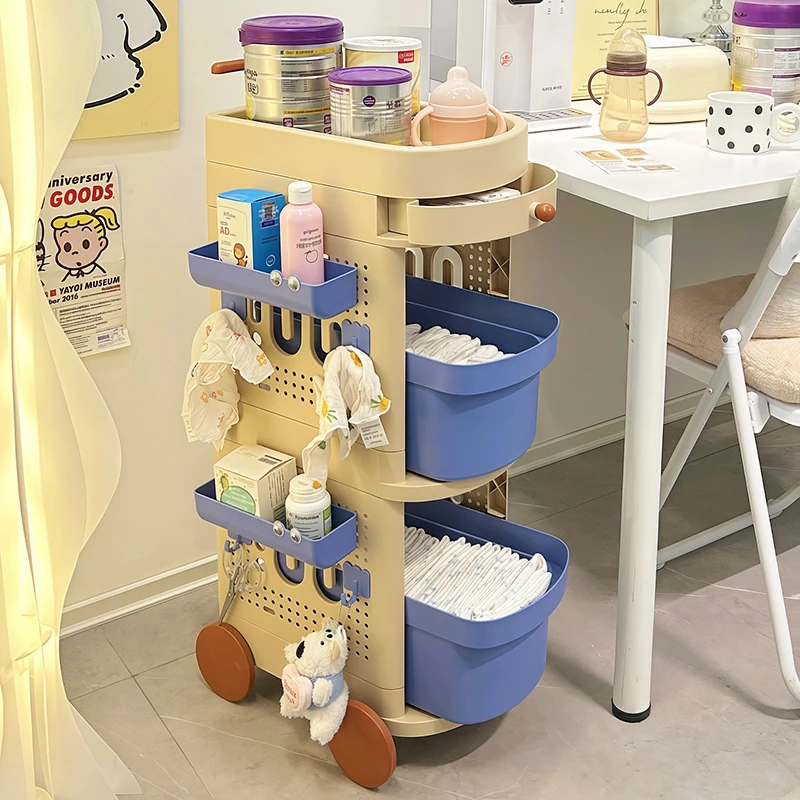 

Kitchen Accessories Furniture Organizer Shelves Kitchen Storage Organization Mueble Organizador Trolley Shelves Storage Cabinet