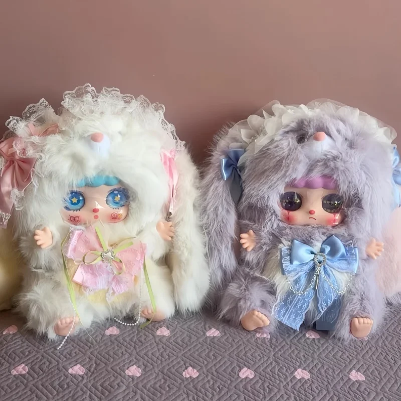 

New Genuine Original Nai Fu Bunny Series Blind Box 600% Body Mystery Box Cute Trendy Viny Doll Kawaii Ornament Model Xmas Gifts