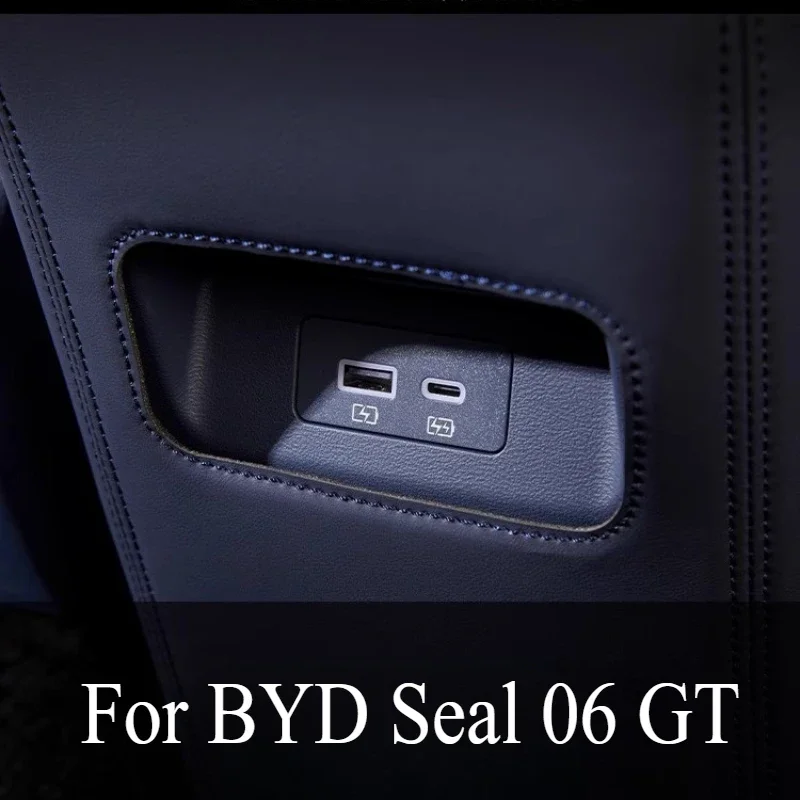 For BYD Seal 06 GT Rear Discharge Trend Anti-kick Pad Armrest Box Rear Protective Pad Automotive Supplies Car Mat Accessories